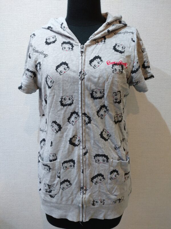 132.【トップス】半袖パーカー【レディース】