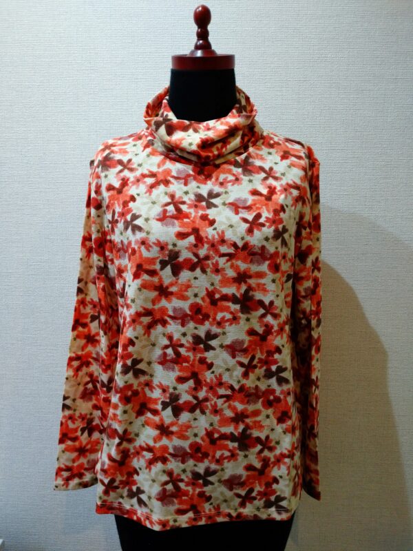 137.【トップス】タートルネックトップス【レディース】