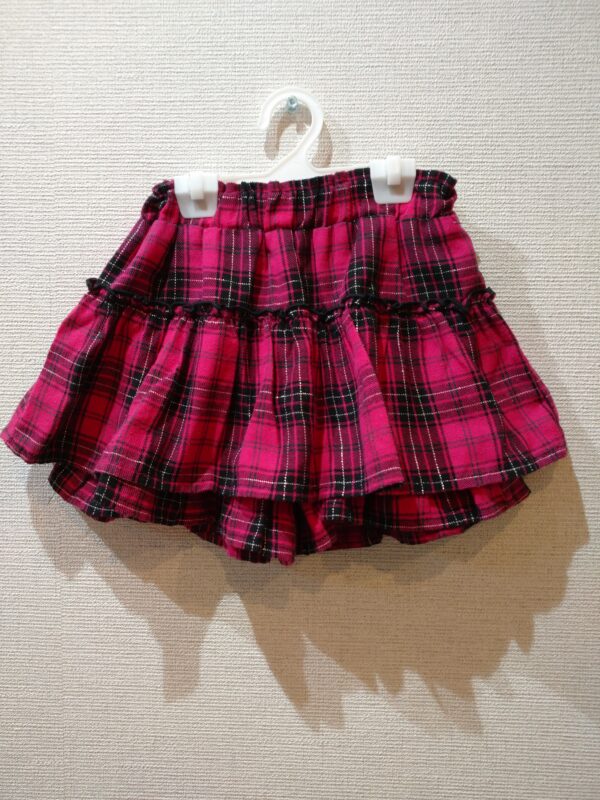 34.【中古】【子供服】キュロットスカート　110㎝