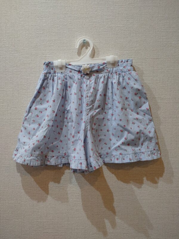 38.【中古】【子供服】ショートパンツ　120㎝【女児用】