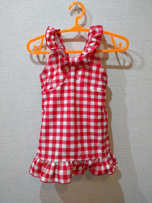 4.【中古】【子供服】水着　90㎝【女児用】