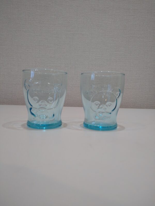85.【食器類】ガラスコップセット【リラックマ】