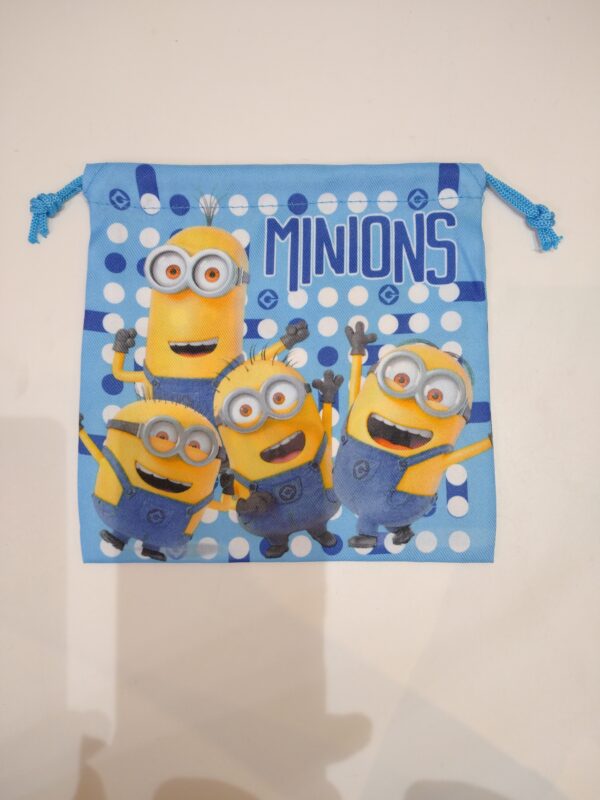 91.【雑貨】ミニオンズ柄巾着